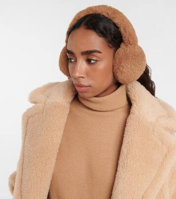 Camel hair and silk ear muffs | Max Mara