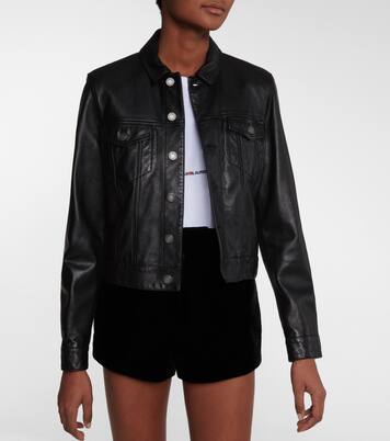 Leather jacket | Saint Laurent