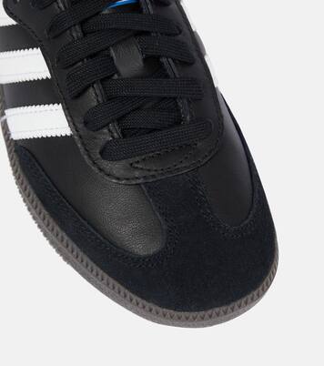 adidas samba all black leather