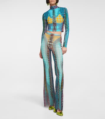 Top con estampado de lunares | Jean Paul Gaultier