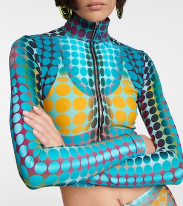 Top con estampado de lunares | Jean Paul Gaultier