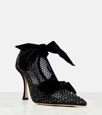 Flaca 100 embellished pumps | Jimmy Choo