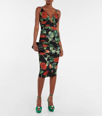 Yes Darling 130 satin platform sandals | Aquazzura