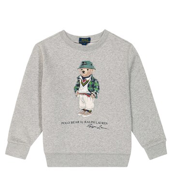 Sweat Shirt Polo Bear En Coton Melange en Gris – Polo Ralph Lauren Kids |  Mytheresa