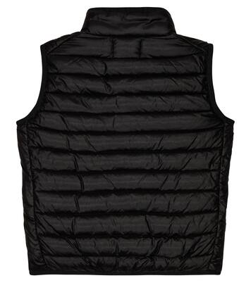Black sleeveless puffer vest Clearance