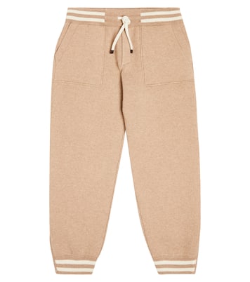 Wool-blend sweatpants | Brunello Cucinelli Kids