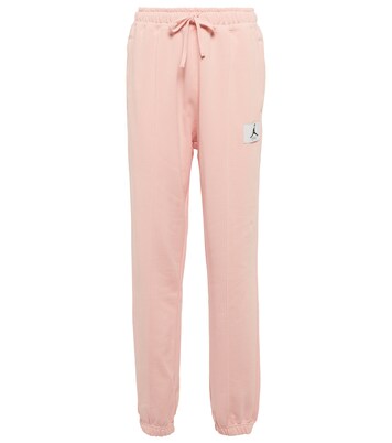 Jordan Essentials Fleece Sweatpants in Pink - Nike | Mytheresa