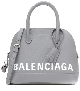 Balenciaga - Ville S leather tote - mytheresa.com