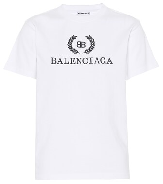 Balenciaga - Printed cotton T-shirt - mytheresa.com