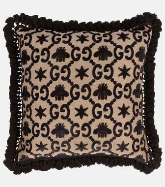 Gucci - GG jacquard cushion - mytheresa.com