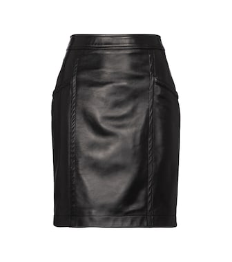 Saint Laurent - Minigonna in pelle - mytheresa.com
