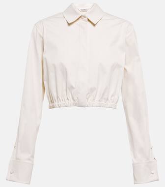 Max Mara - Tevere cropped shirt - mytheresa.com