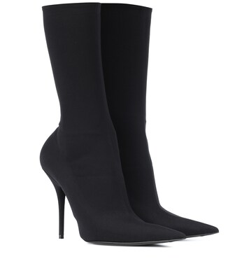 Balenciaga - Ankle Boots Knife aus Stretch-Jersey - mytheresa.com