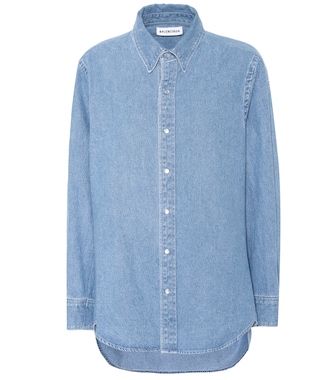 Balenciaga - Chemise en jean - mytheresa.com