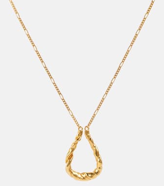 Loewe - Nappa twisted sterling silver necklace - mytheresa.com