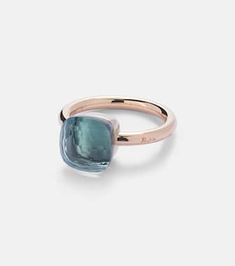 Pomellato - Nudo 18kt gold ring with topaz - mytheresa.com