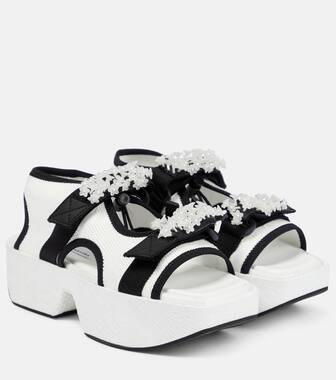 Cecilie Bahnsen - Fryd ruffle-trimmed tote | Mytheresa