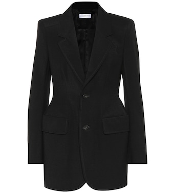Balenciaga - Virgin wool jacket - mytheresa.com