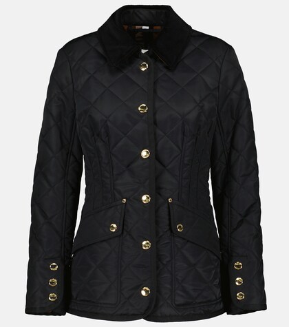 Burberry Fernleigh Quilted Jacket 8023320 Black - Xs