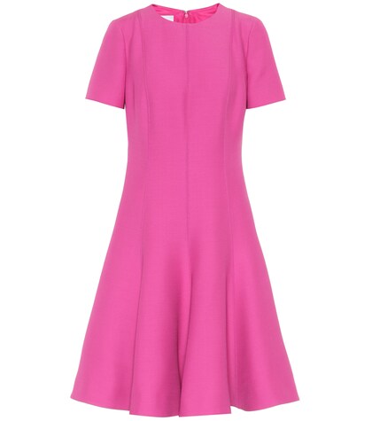 Virgin wool and silk dress