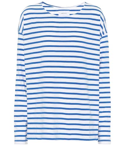 Striped cotton T-shirt