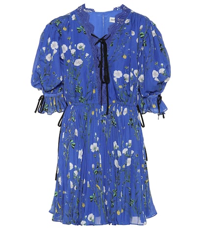 Exclusive to mytheresa.com ? Floral-printed crï¿½pe minidress