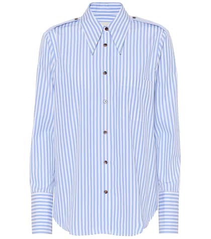 Striped cotton shirt