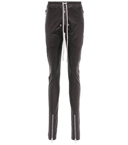 Brown Bauhaus Leather Pants Ssense Uomo Abbigliamento Pantaloni e jeans Pantaloni Pantaloni di pelle