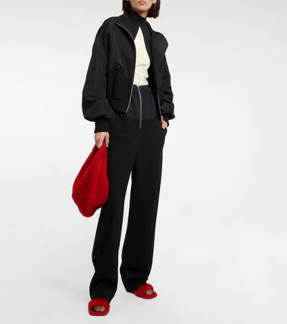 Felix straight wool-blend pants | Khaite