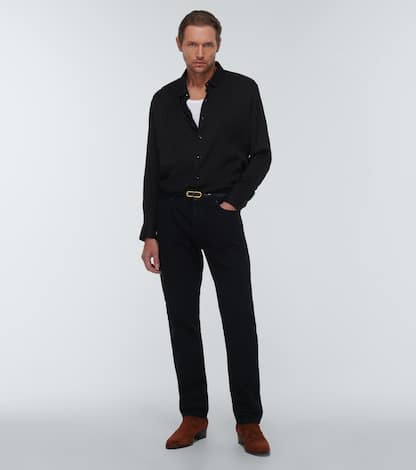 Wyatt suede Chelsea boots | Saint Laurent