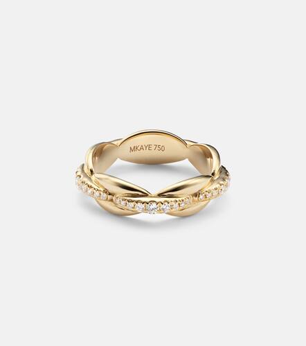 Ada 18kt ring with diamonds - Melissa Kaye - Modalova