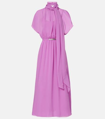 Pineta silk georgette maxi dress - Max Mara - Modalova