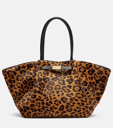 New York leopard-print calf hair tote bag - DeMellier - Modalova