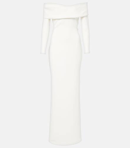 Solace London Lyla crÃªpe gown - Solace London - Modalova