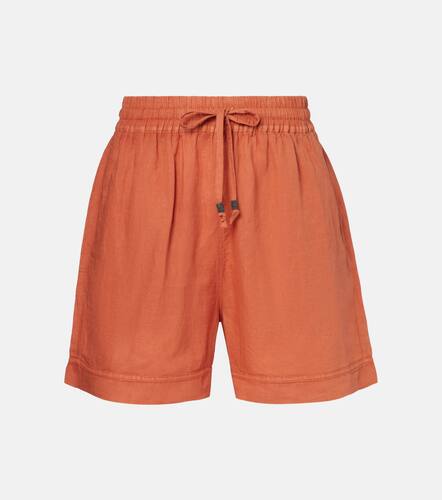 Linen and cotton Bermuda shorts - Brunello Cucinelli - Modalova