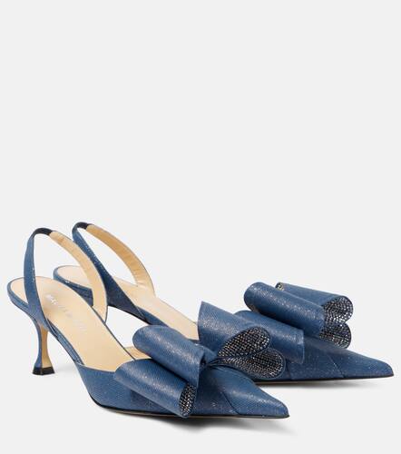 Escarpins Le Cadeau 65 en denim - Mach & Mach - Modalova