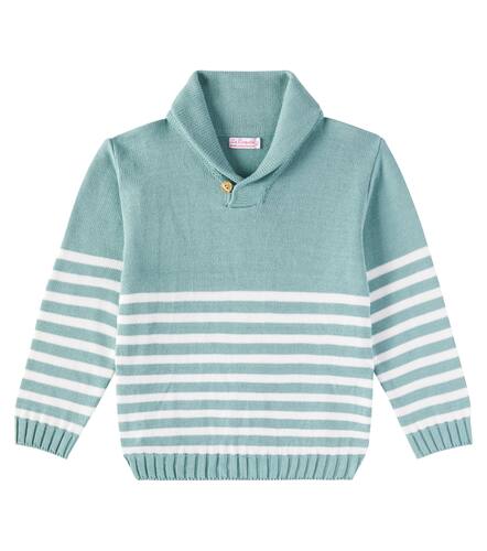 Goyo striped cotton sweater - La Coqueta - Modalova