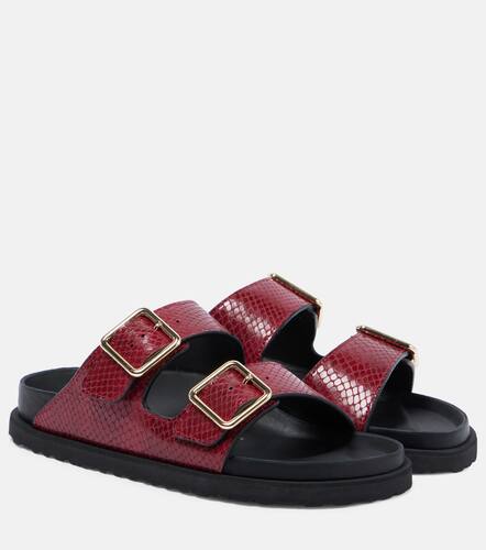 Arizona snake-effect leather sandals - Birkenstock 1774 - Modalova
