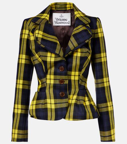 Plaid virgin wool blazer - Vivienne Westwood - Modalova