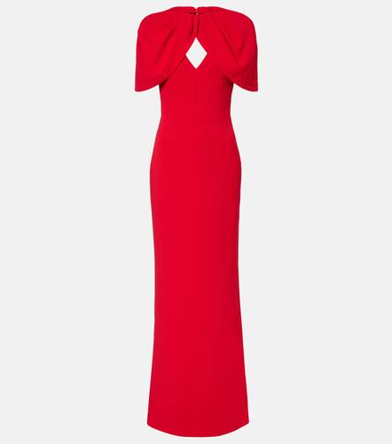 Cameron caped crÃªpe gown - Rebecca Vallance - Modalova