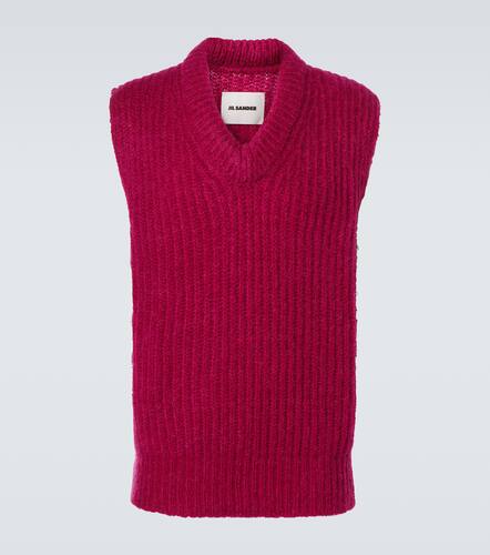 Pull sans manches en mohair et laine - Jil Sander - Modalova