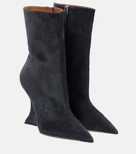 Bottines Nina 105 en daim - Paris Texas - Modalova