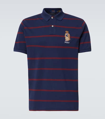 Polo Bear striped cotton polo shirt - Polo Ralph Lauren - Modalova