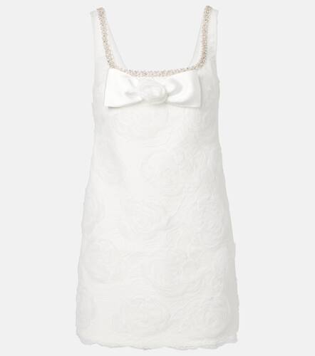 Embellished floral tulle minidress - Self-Portrait - Modalova