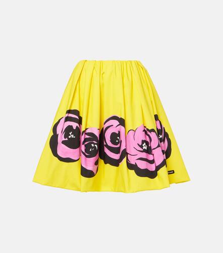 Miu Miu Mini-jupe  fleurs - Miu Miu - Modalova
