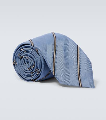 Brunello Cucinelli Striped silk tie - Brunello Cucinelli - Modalova