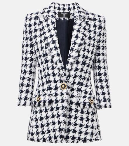 Balmain Houndstooth tweed blazer - Balmain - Modalova