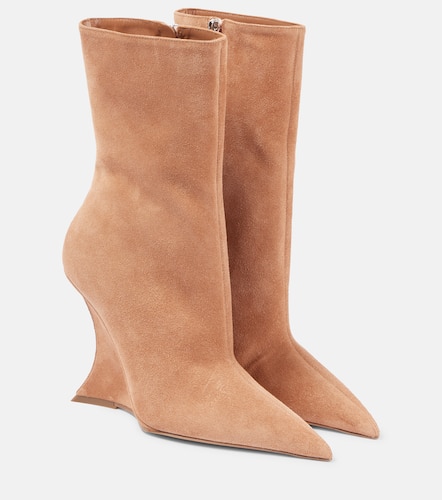Bottines compenss Nina en daim - Paris Texas - Modalova