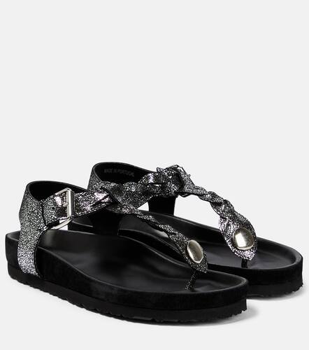 Brook metallic leather sandals - Isabel Marant - Modalova