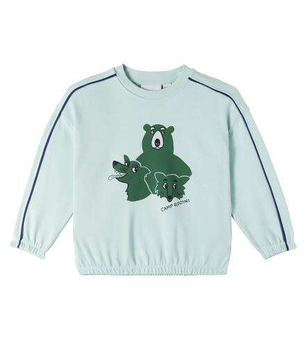 Printed cotton jersey sweatshirt - Mini Rodini - Modalova